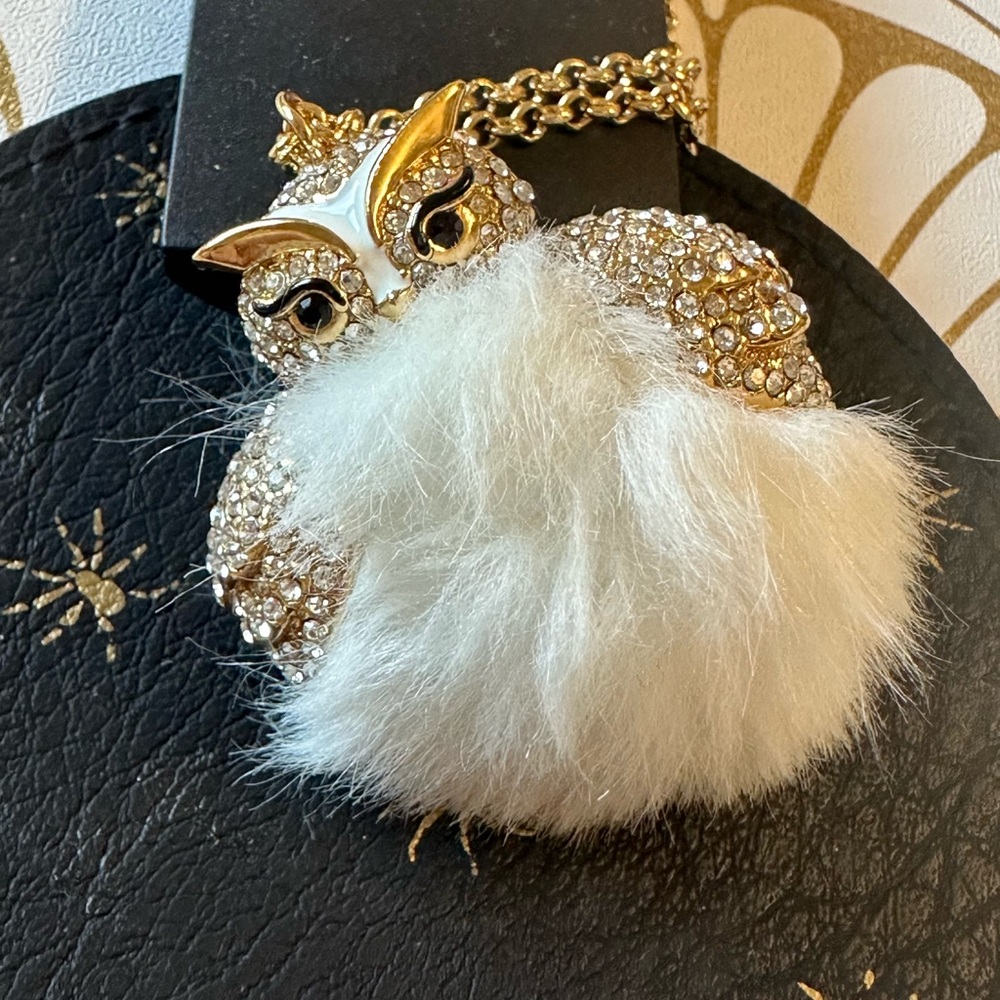 Kate Spade Star Bright Owl Pendant